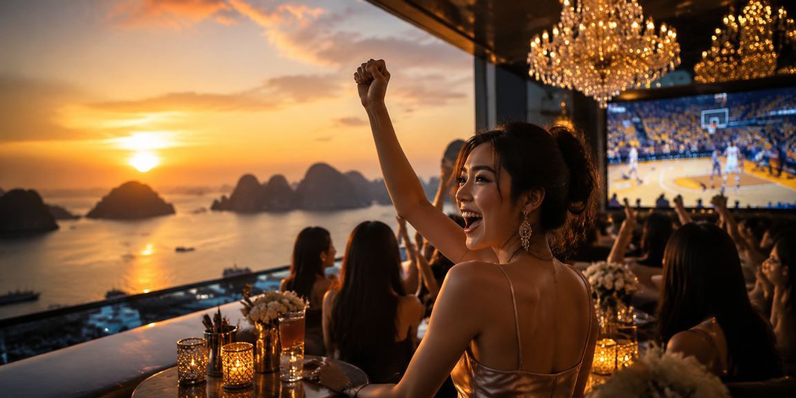 Giải bóng rổ sôi nổi tại Hạ Long thu hút đông đảo cổ động viên